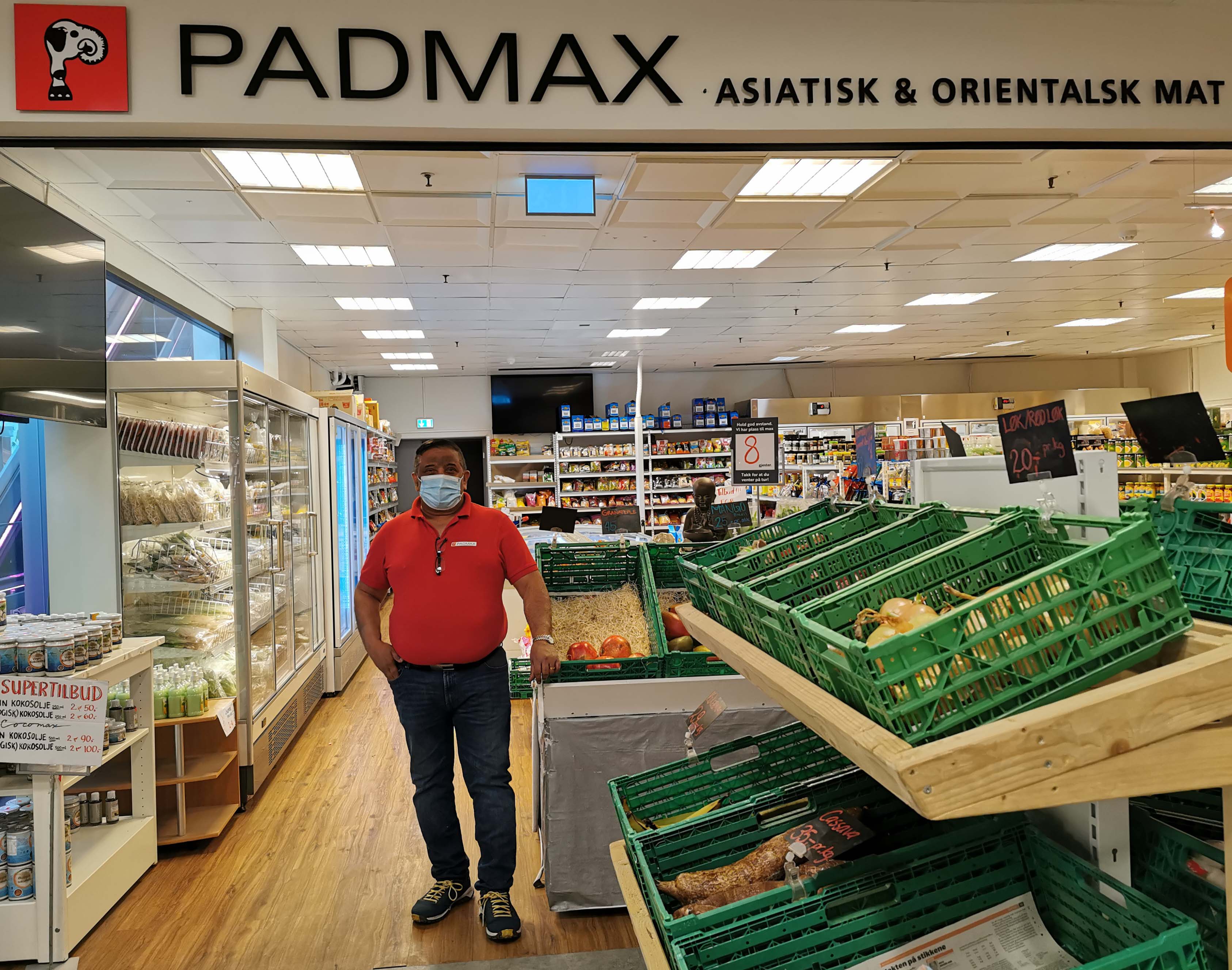 Yogendran Pathmanathan har snart 30 års erfaring med butikkdrift i Ålesund. Nå stiller han kvalitet og utvalg butikken Padmax i Kremmergaarden har til disposisjon for hele Sunnmøre