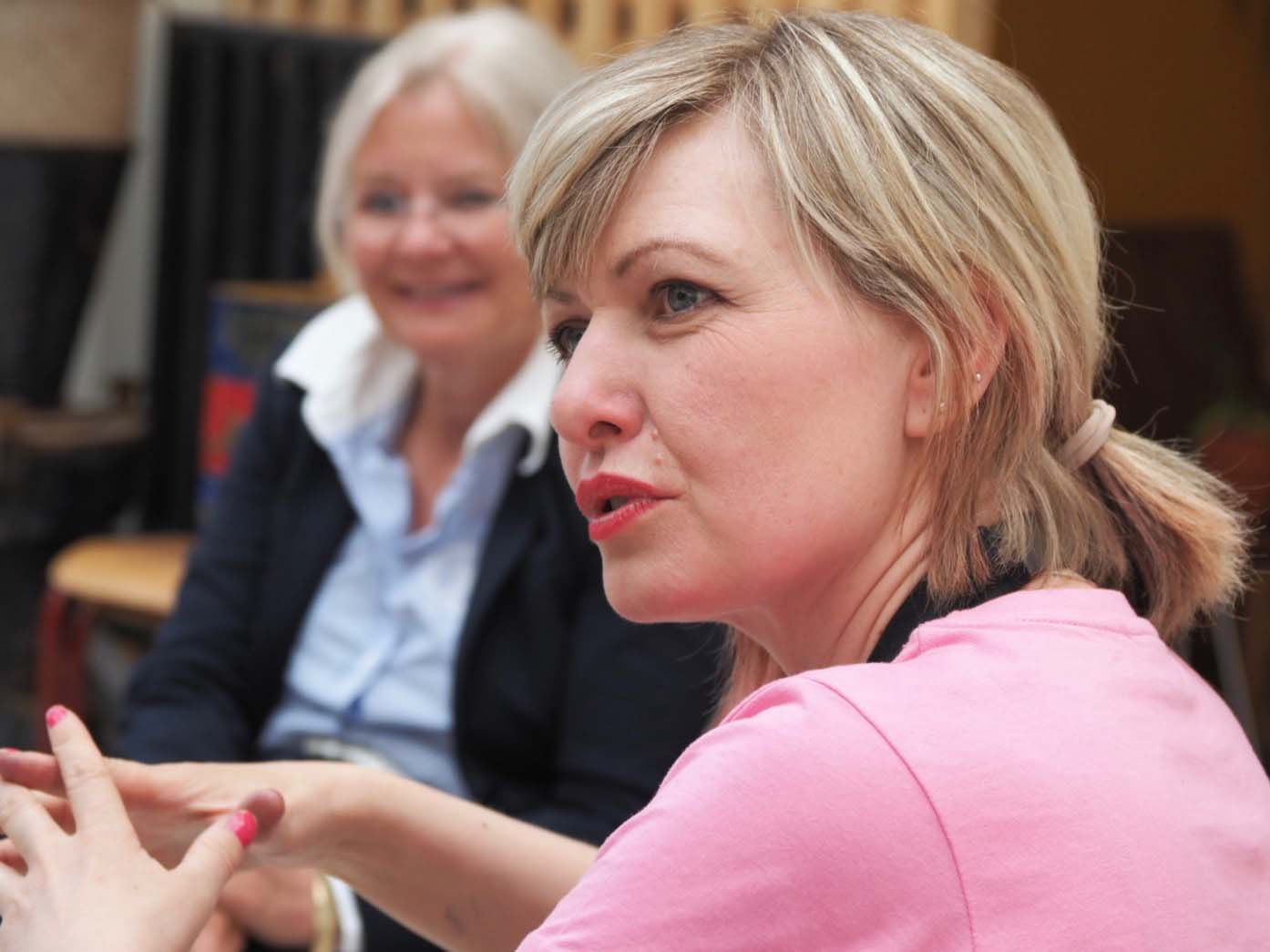 Styreleder i Aggregat Kunstnerfellesskap Karin Augusta Nogva.