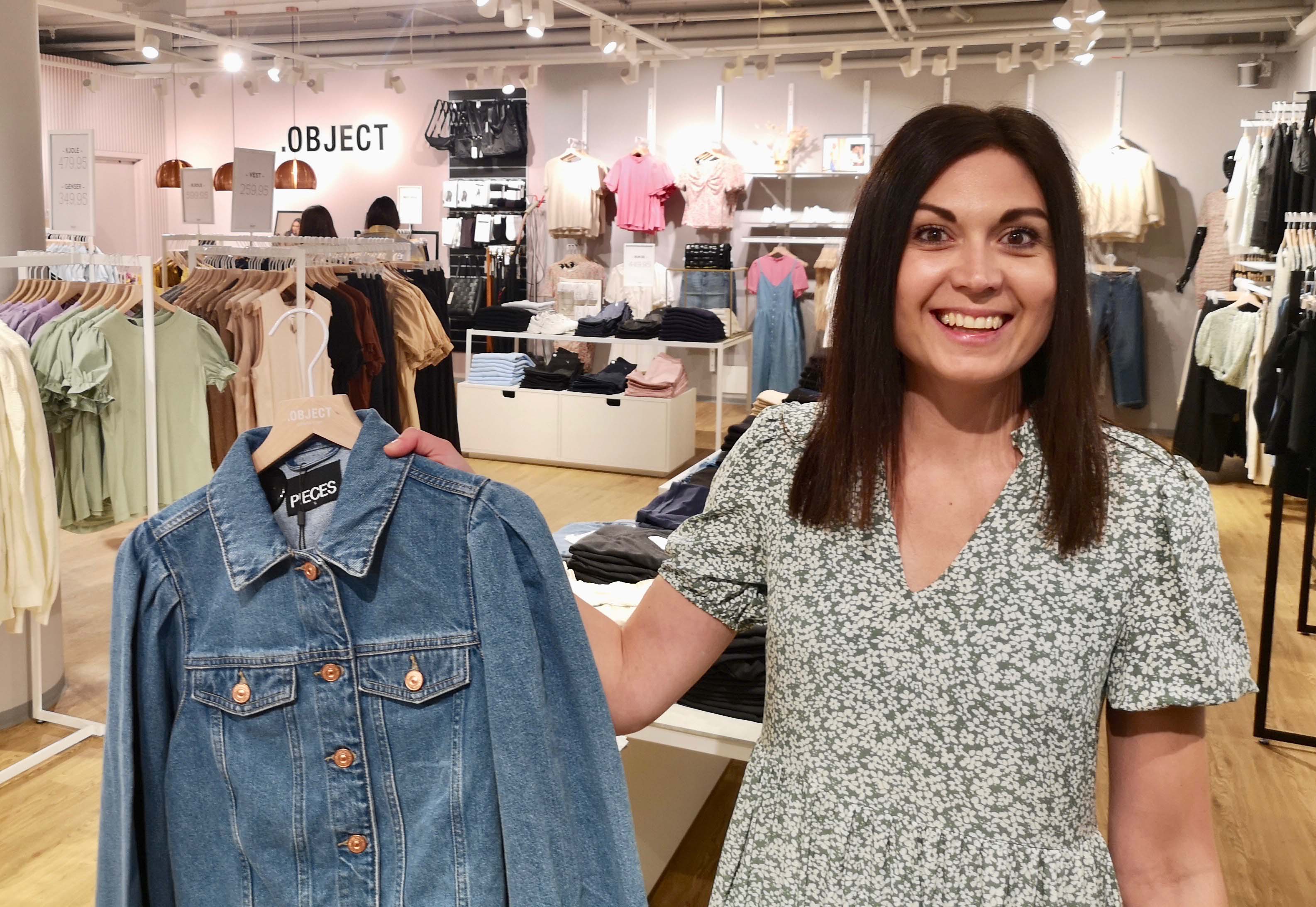 Monica Vestre hos Object gleder seg til samlokalisering med Jack & Jones og Vero Moda og tror det vil få stor effekt for senteret som helhet.