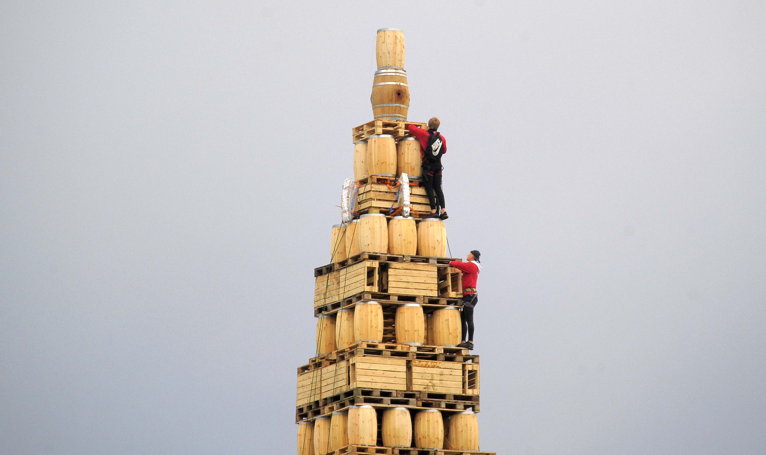 Slinningsbålet 2021.