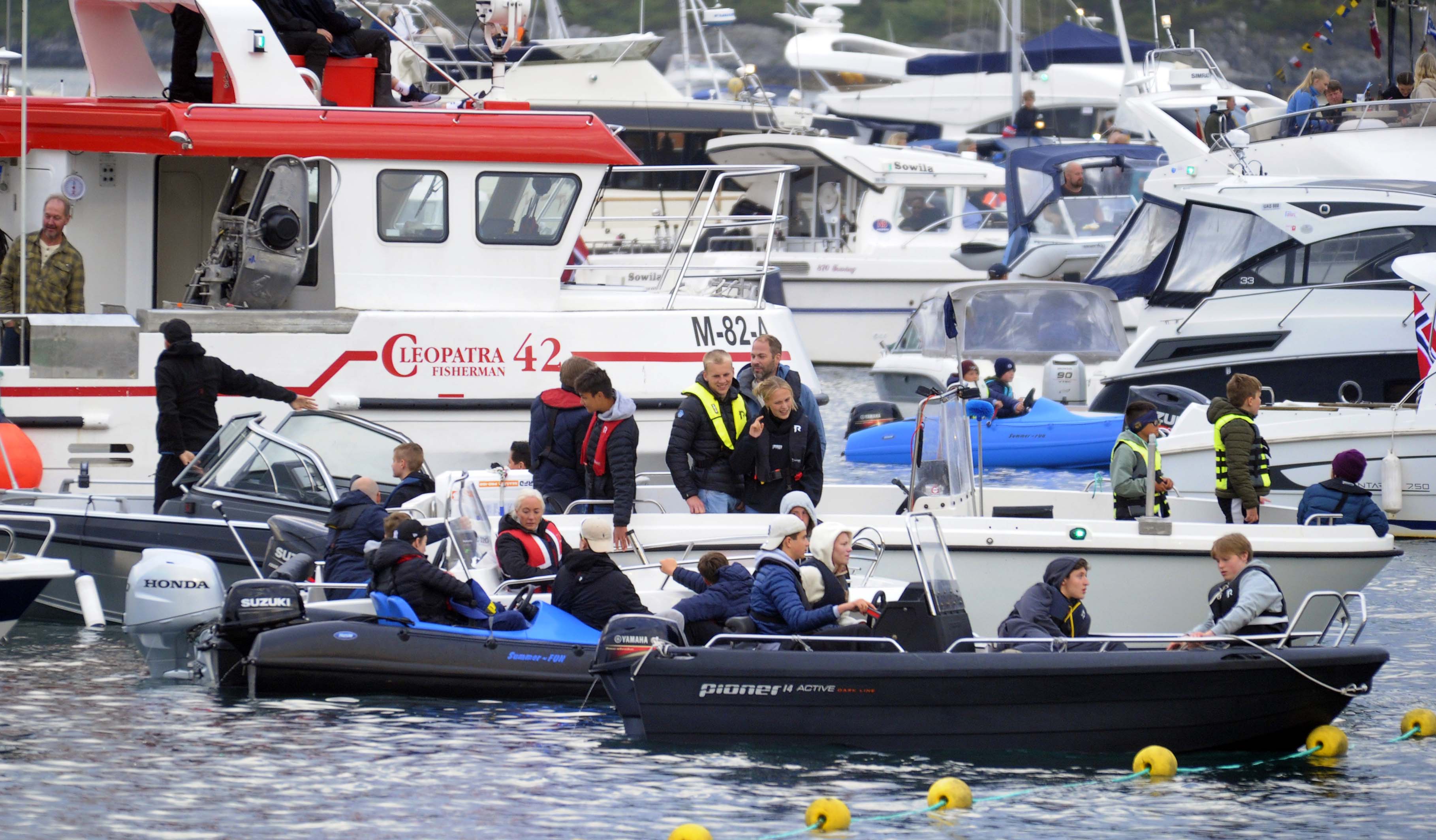 Slinningsbålet 2021.