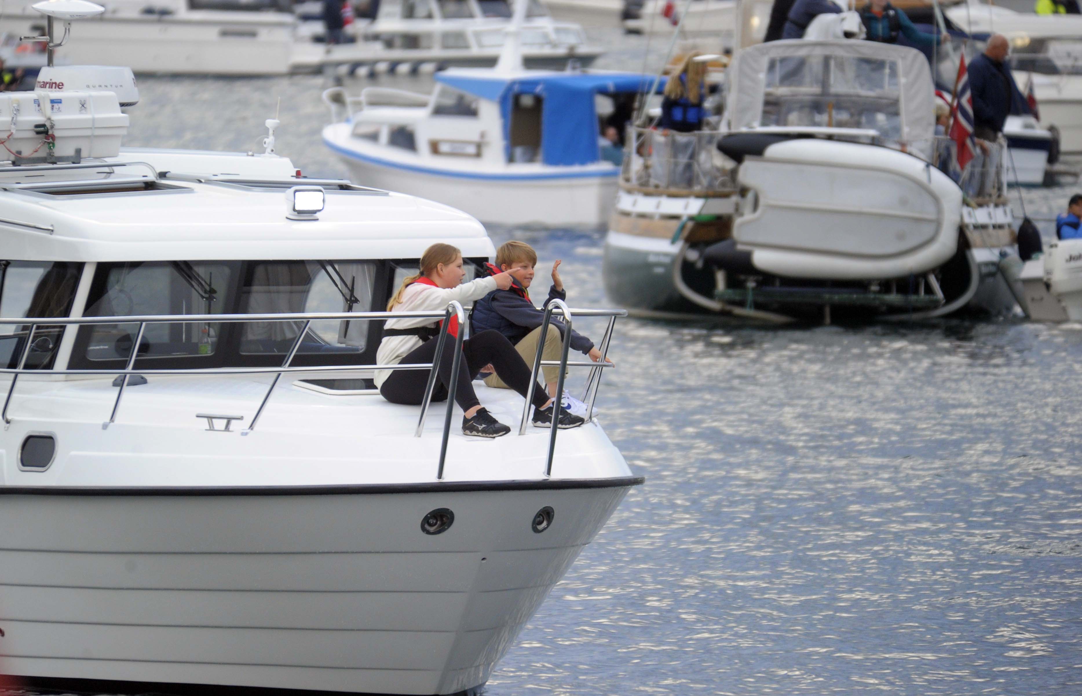 Slinningsbålet 2021.