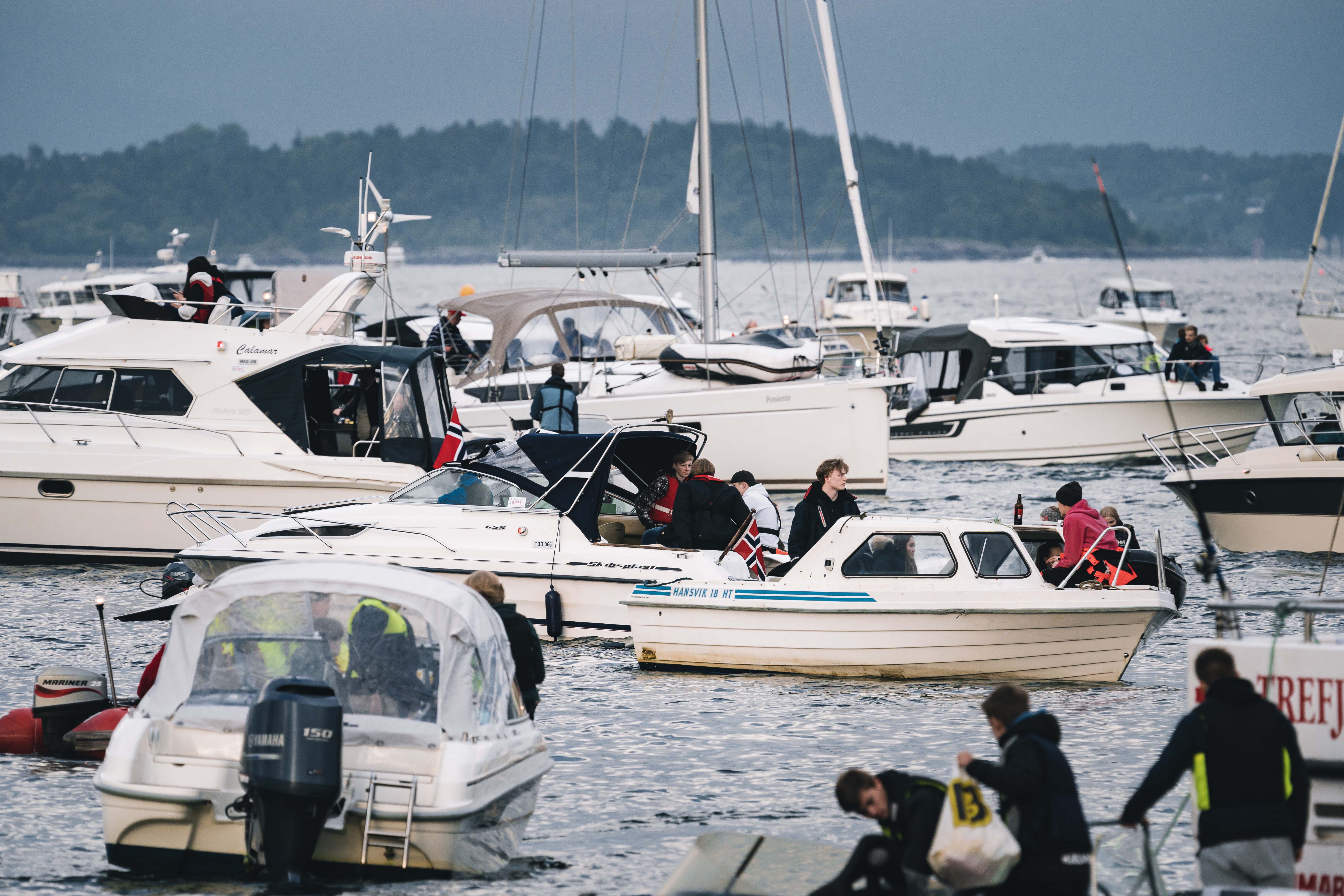 Slinningsbålet 2021.