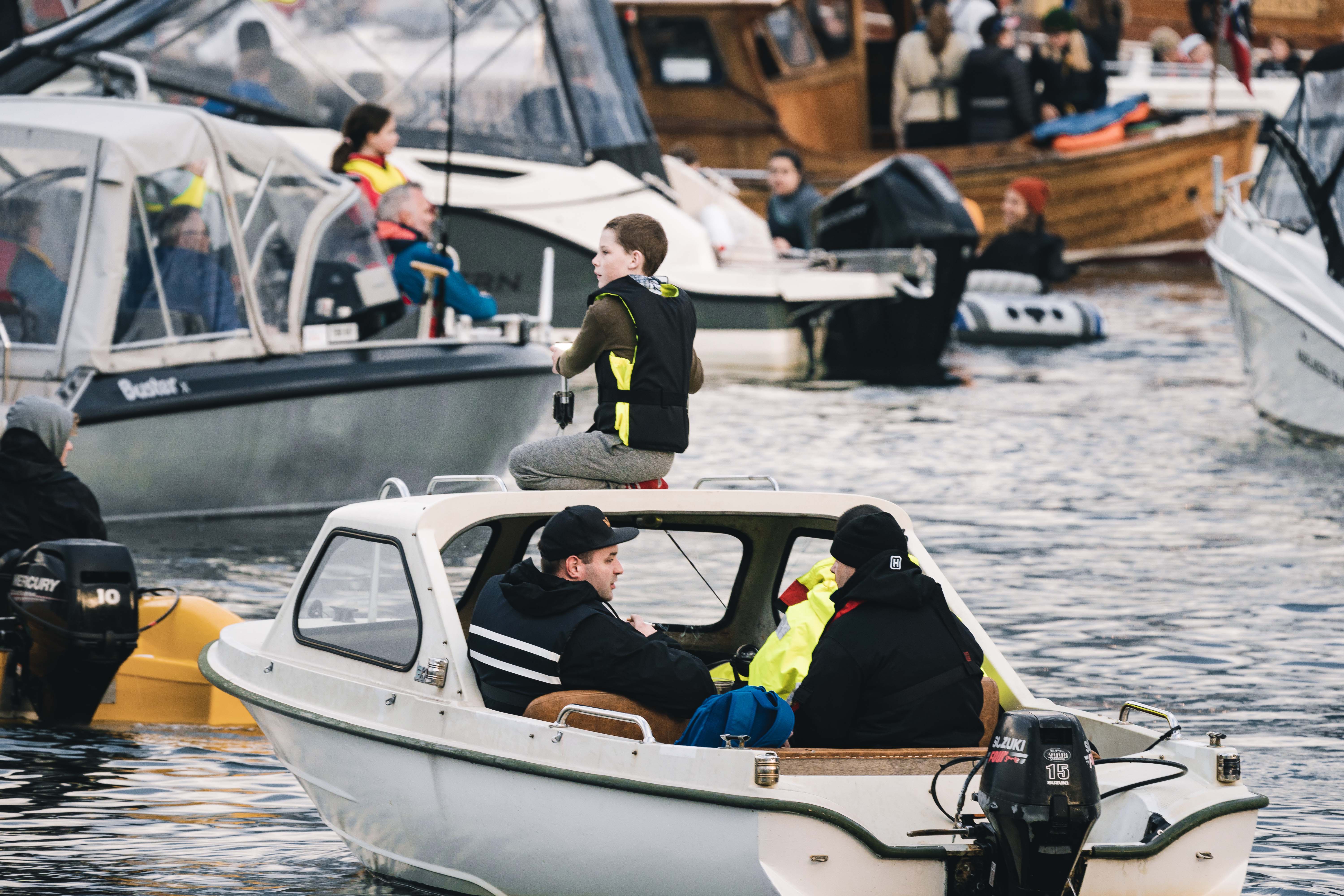 Slinningsbålet 2021.