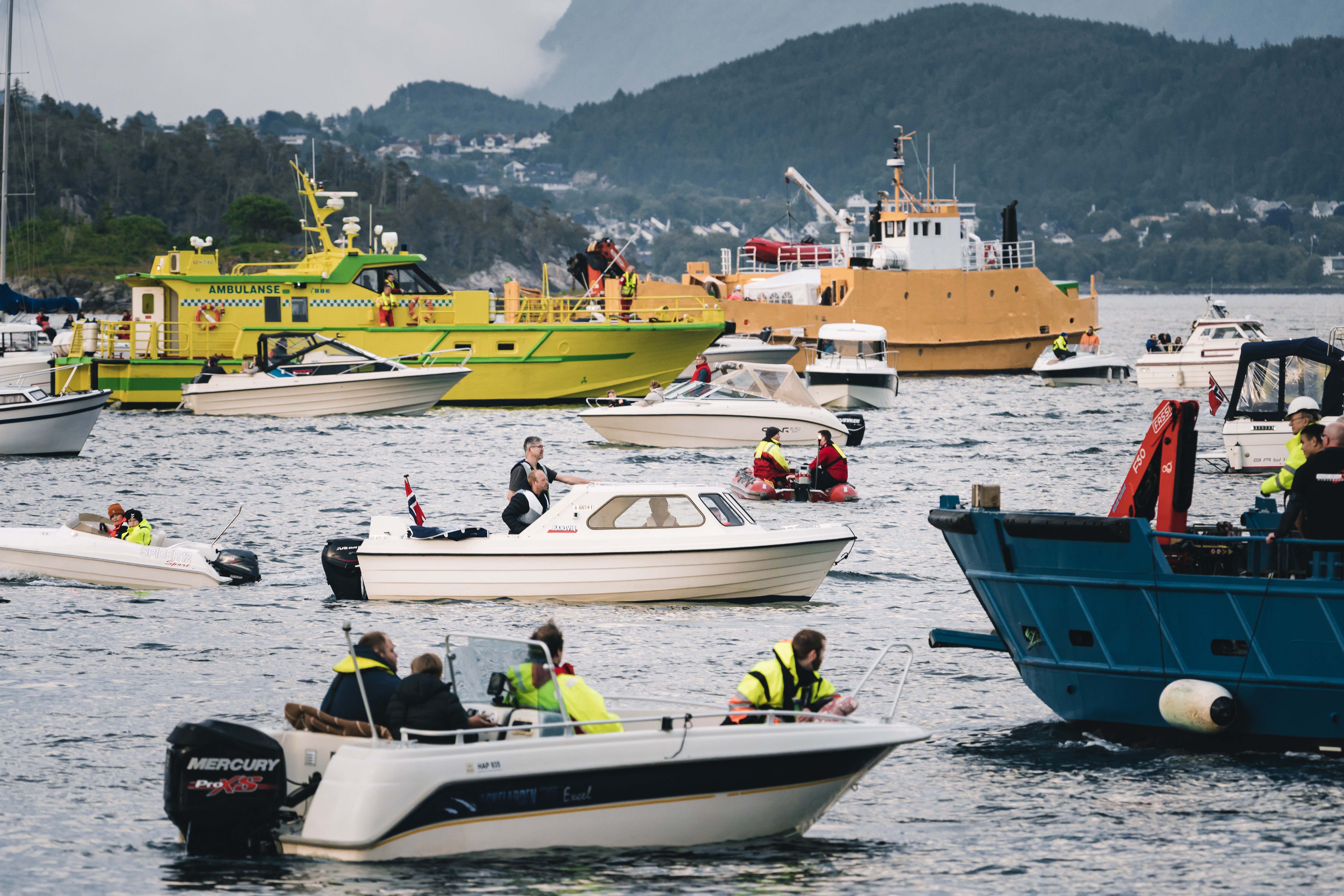 Slinningsbålet 2021.