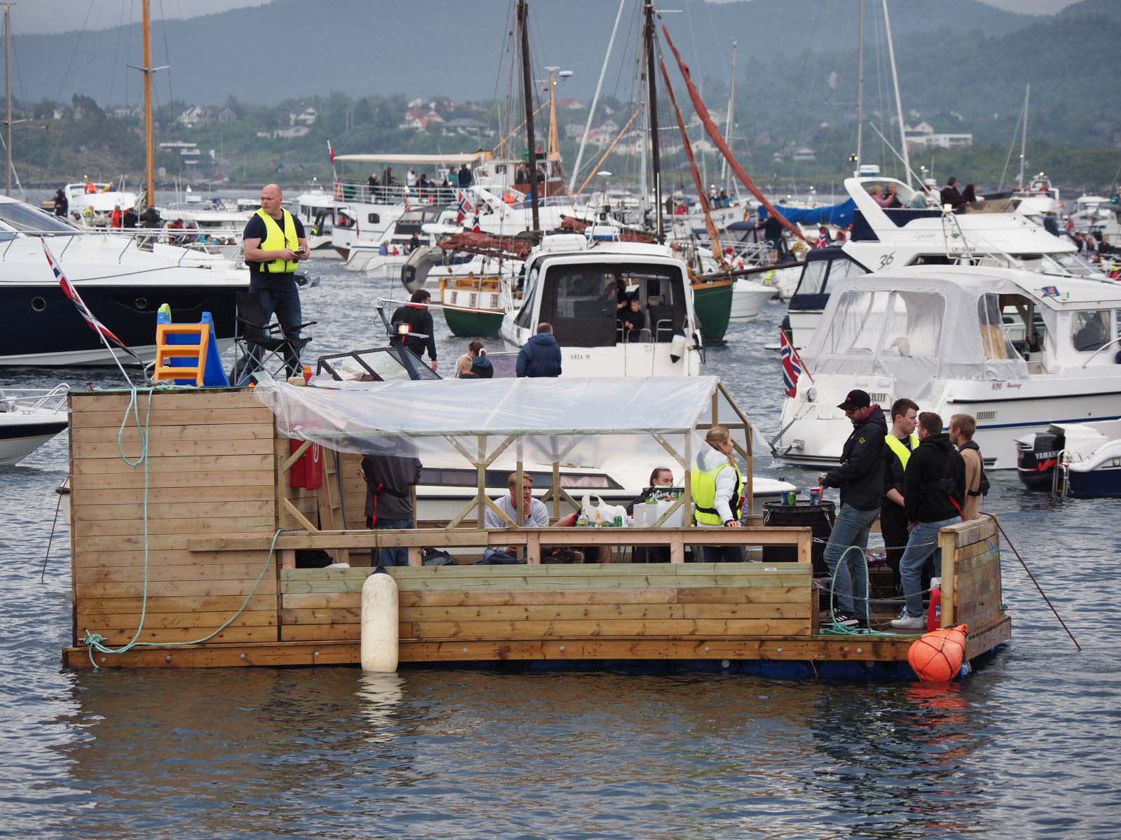 Slinningsbålet 2021.