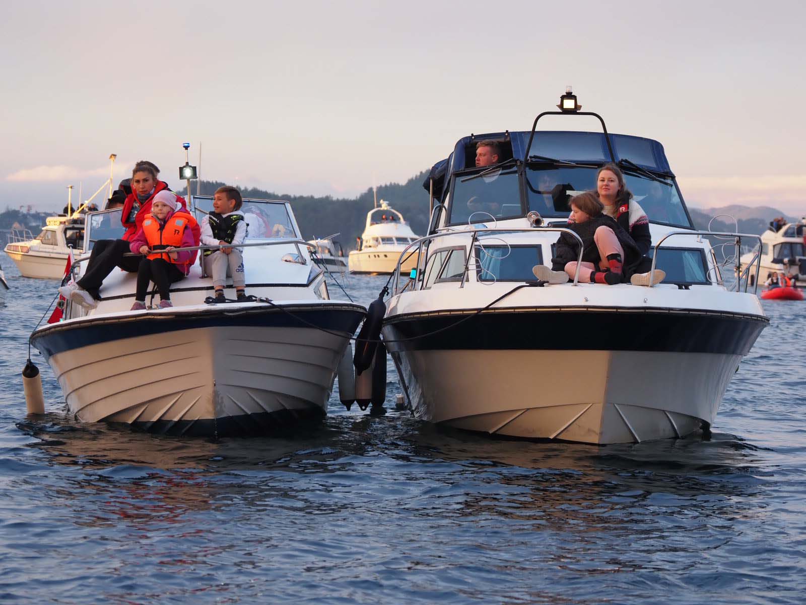 Slinningsbålet 2021.