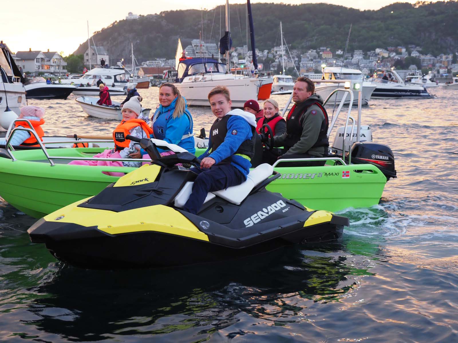 Slinningsbålet 2021.