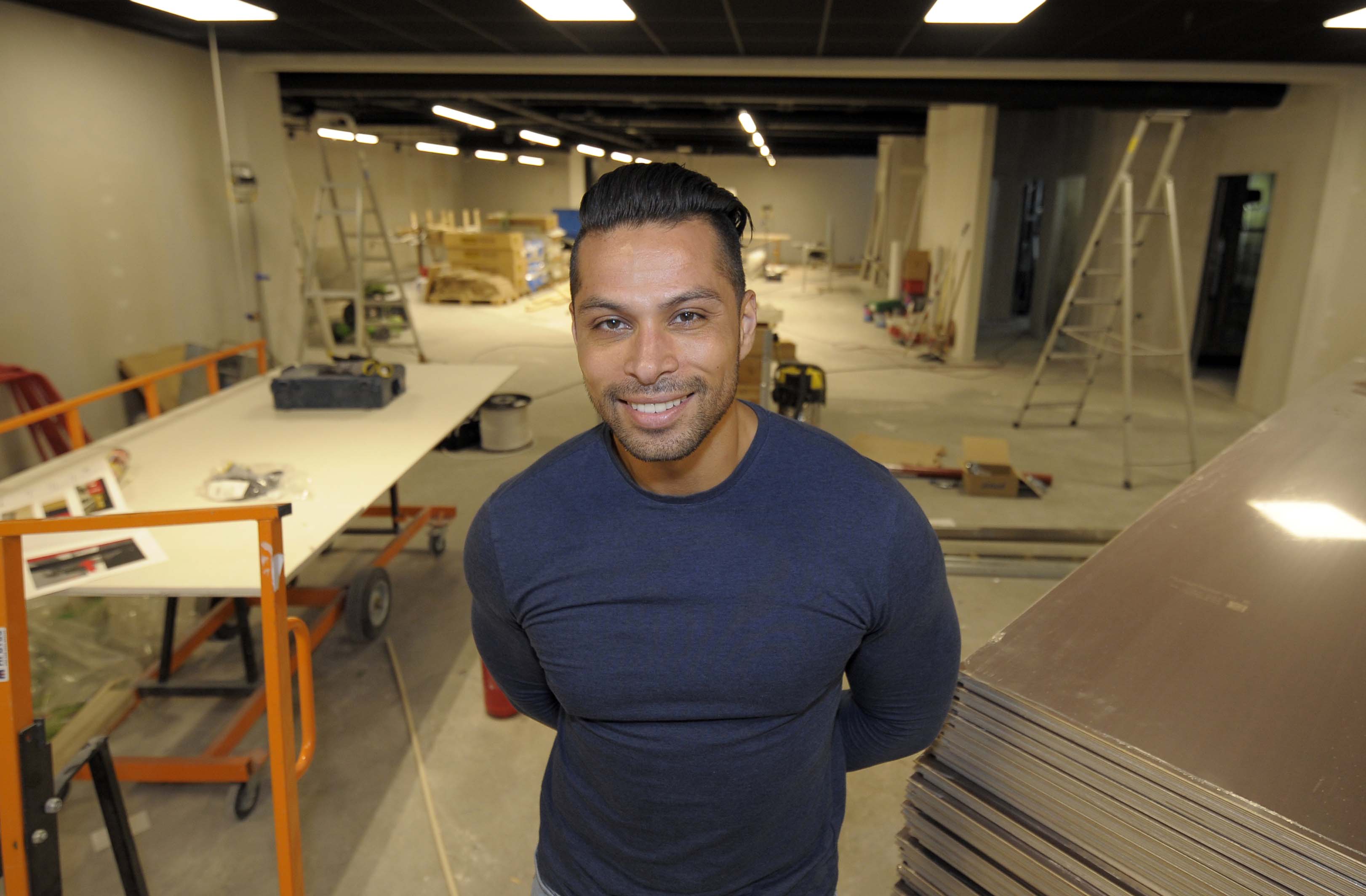 David Castro gleder seg til å ta mot medlemmene når det nye Mudo Gym kan åpne i Kremmergaarden denne høsten.