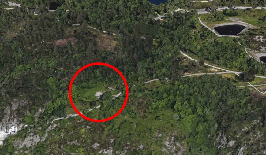 Her, like over Vannspringdalen, der dam 4 en gang lå, kommer Aksla Amfi, som skal innvies av selveste Madrugada 18.juni i år.