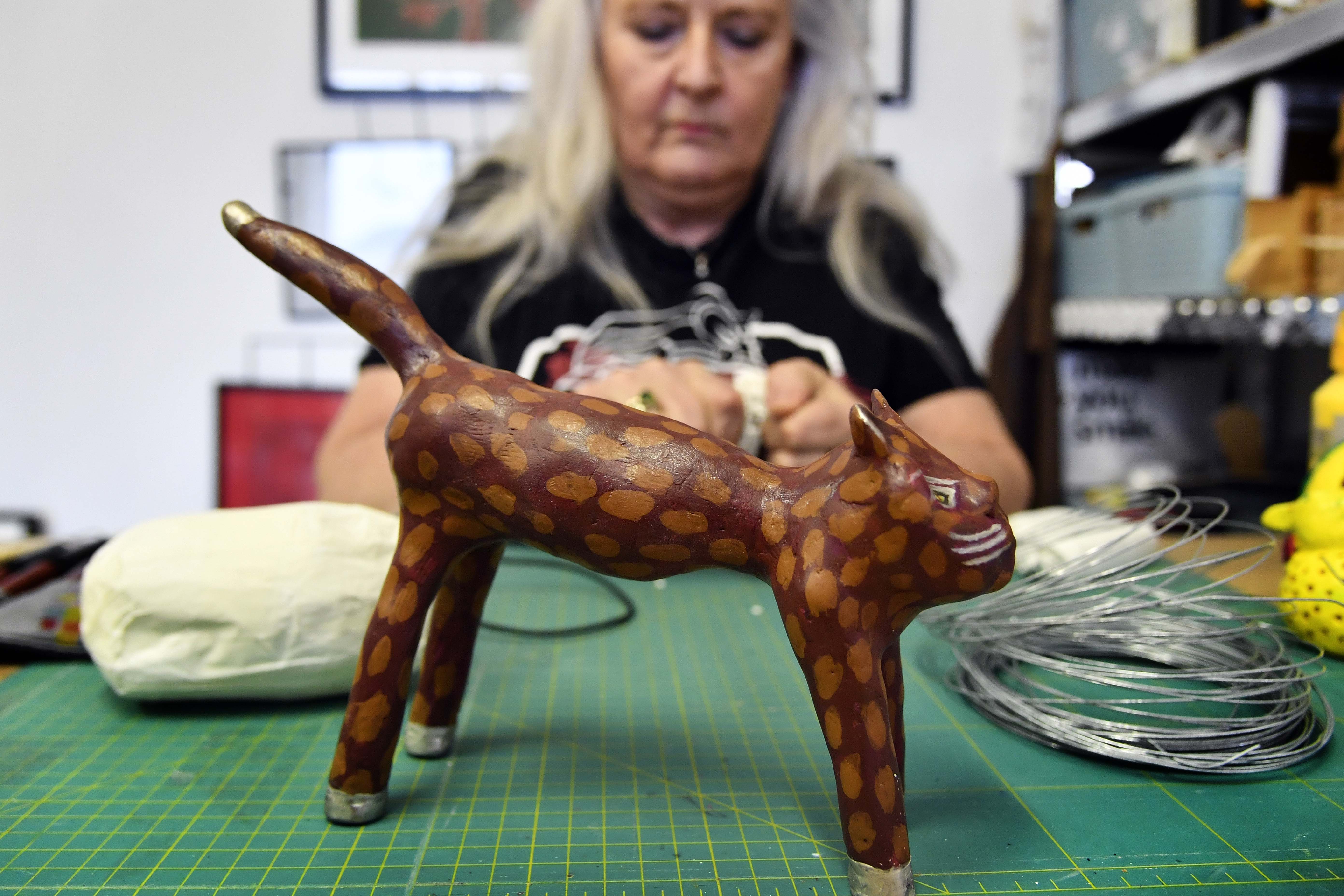 Kankje noen har husdyr de vil gjenskape i leire?