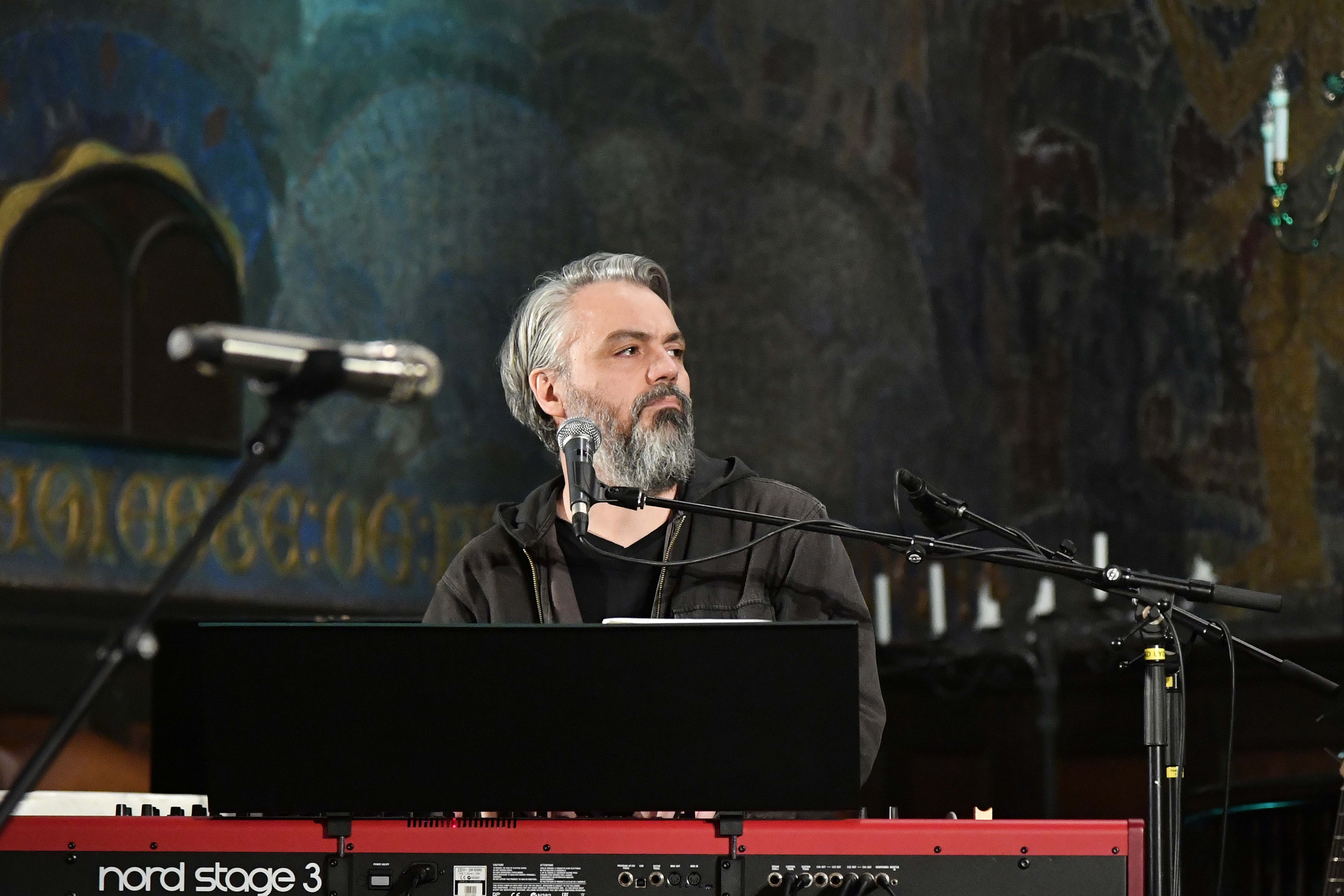 Tom Giske - "Hjerter for Ukraina" i Ålesund kirke.