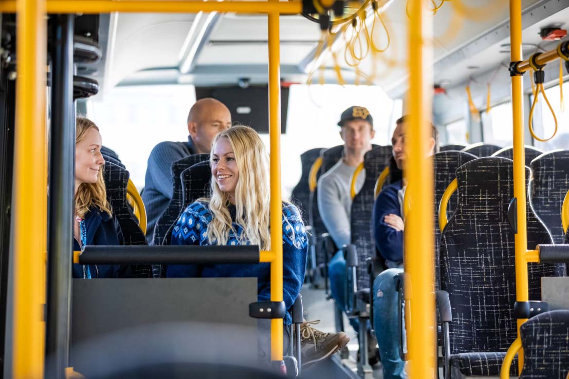 FRAM håper den positive kollektivtrenden fortsetter etter gratisperioden er over. (Foto: Terje Aamodt/ MR Fylke)