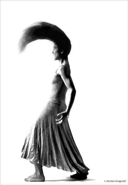 Dance study - Indra Loentzen - Body Motion 1988 av Morten Krogvold.