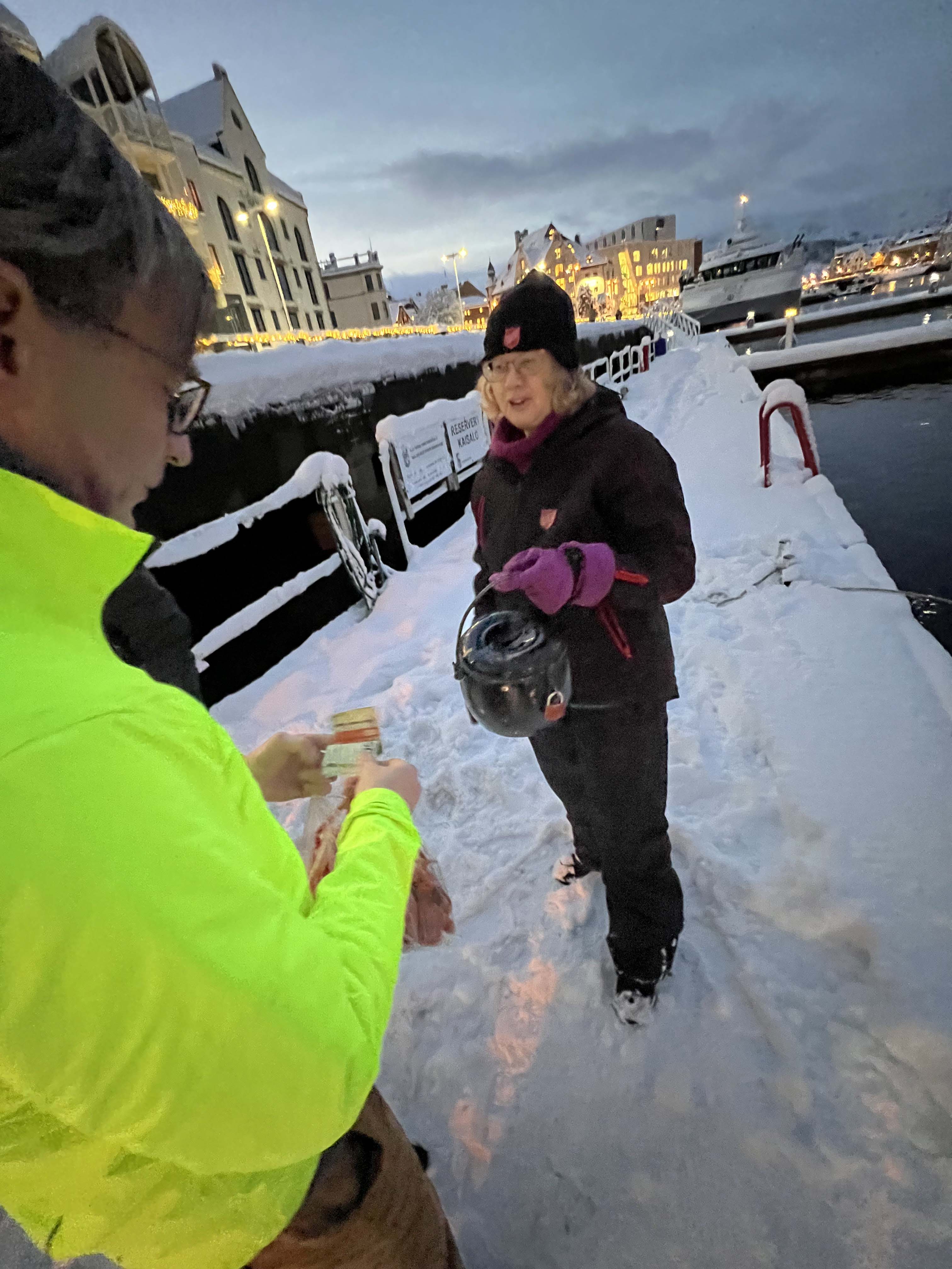 Man skal ikke se vekk fra at flere også betalte litt ekstra denne morgenen