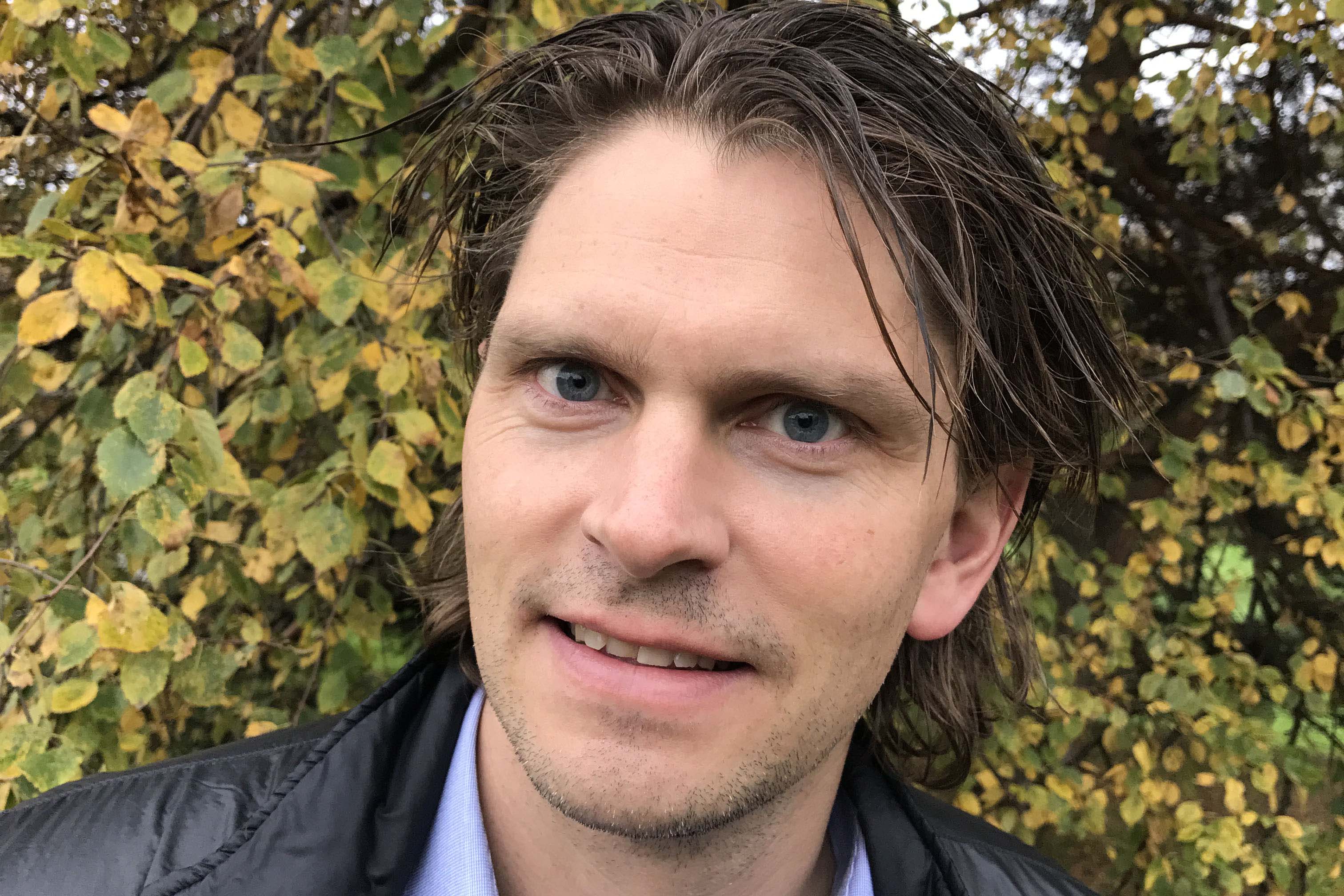 Helge Veum (42) blir digitaliseringsansvarlig i nye Ålesund kommune. Foto: Privat