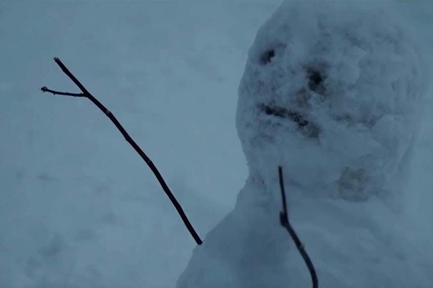 Funfact: Kjeppene på snømennene i "Snømannen" er spikket av Richard fra Ålesund.