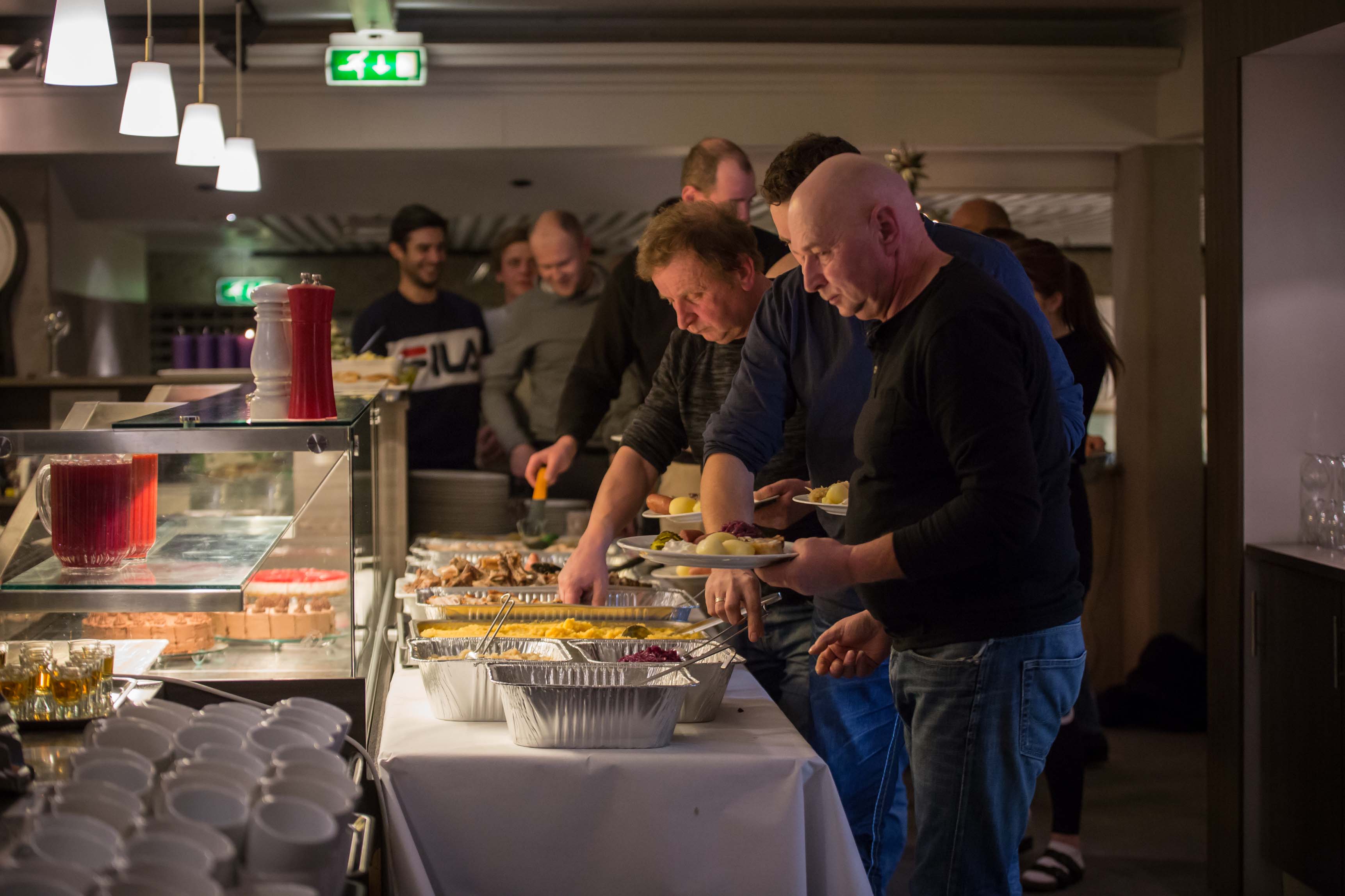 God mat og god drikke må til på et skikkelig kranselag