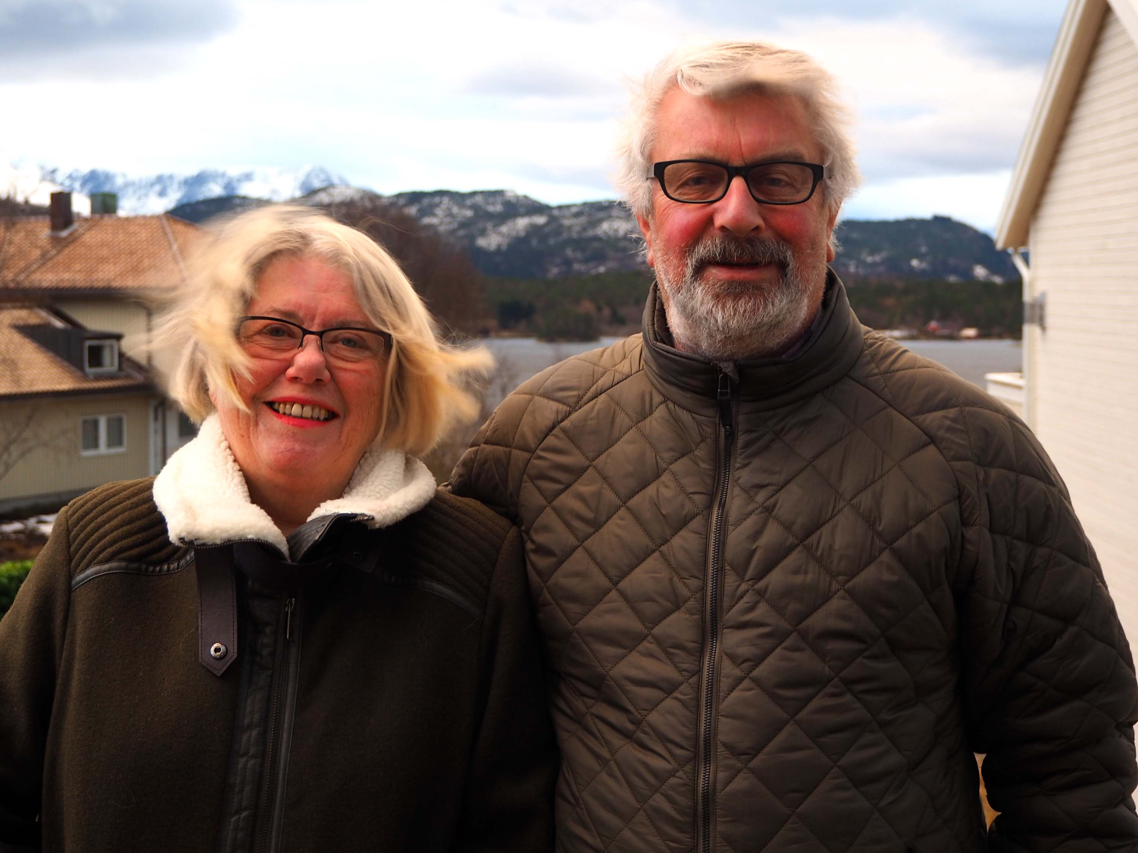 Grete Westad og Lars Olausen håper Ålesund er klar for  foredraget "Alt er mulig".