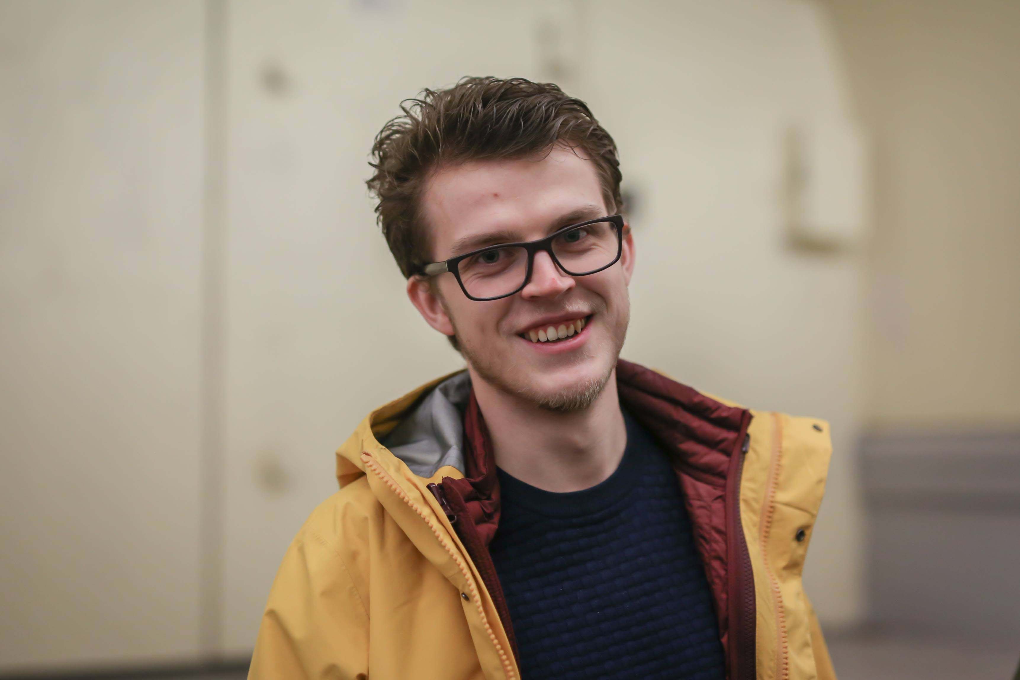 Martin Breyholtz nestleder i Studentparlamentet ved NTNU Ålesund