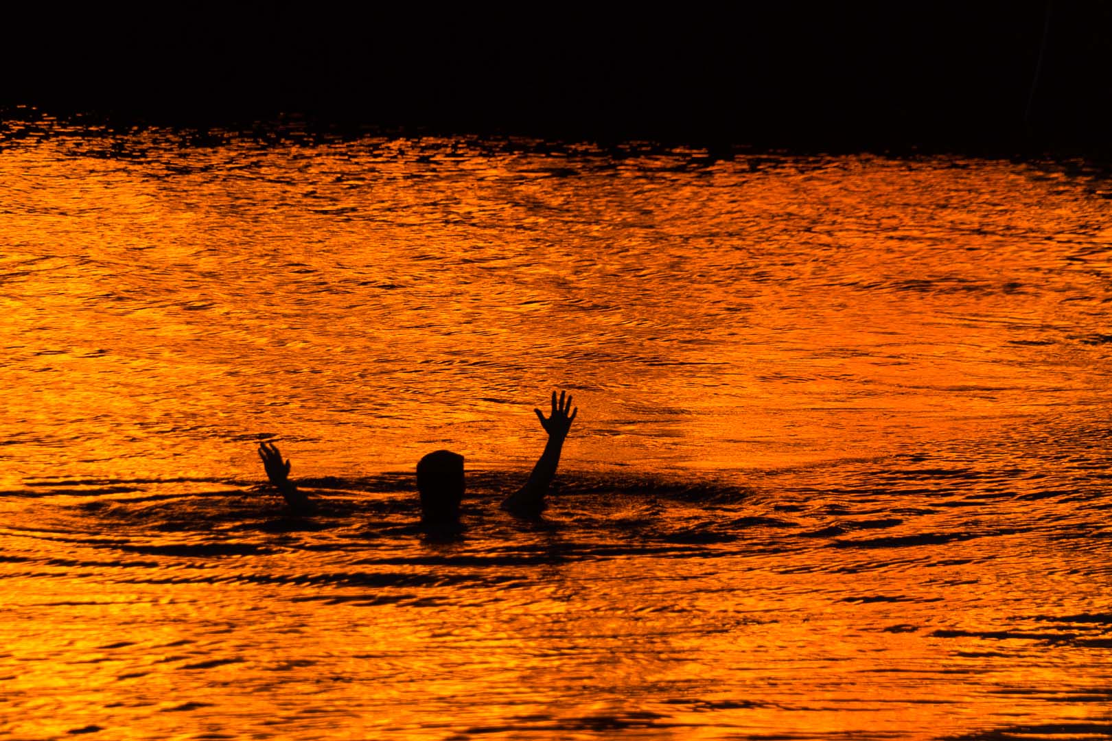 Midtsommerbad. Foto:  Gro Korsnes