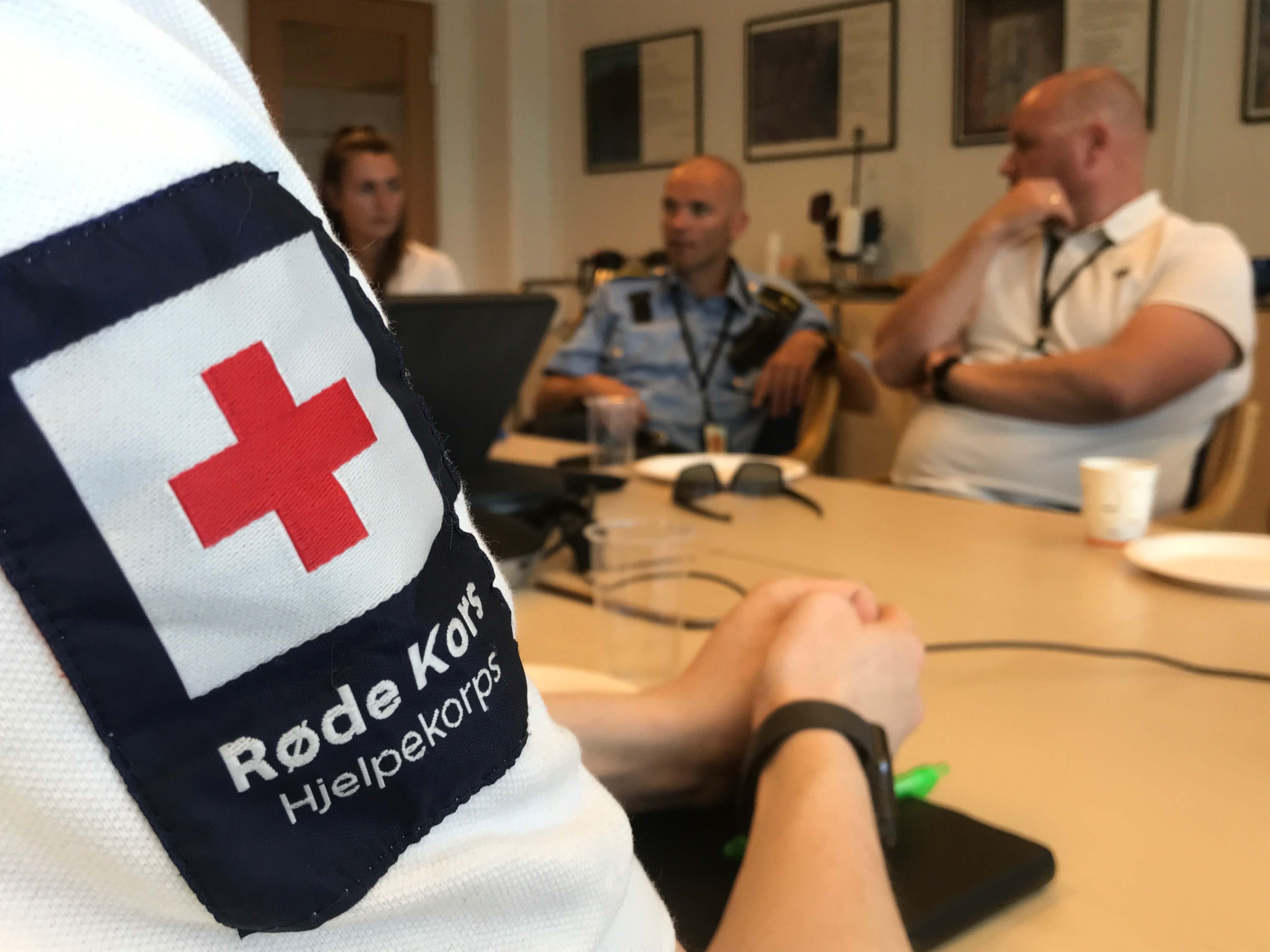 Bilde fra evalueringsmøtet på Ålesund Rådhus.