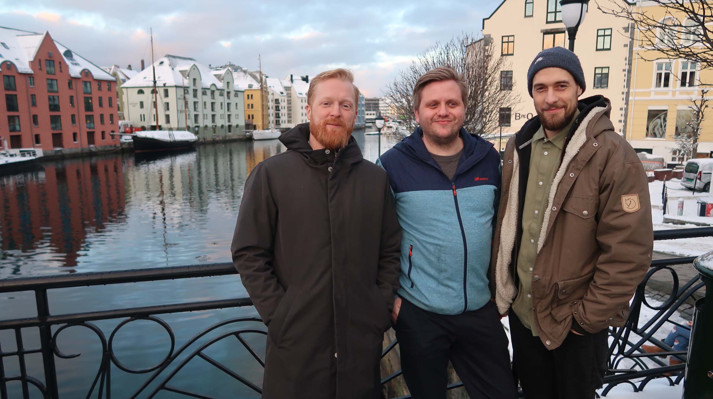 Allerede denne måneden starter de opp samarbeidet. Fra venstre: Ronny Kolvik fra Bro, Stig Strømsvåg fra Apotekergata No. 5 og Andreas Ottosen fra Zuuma.