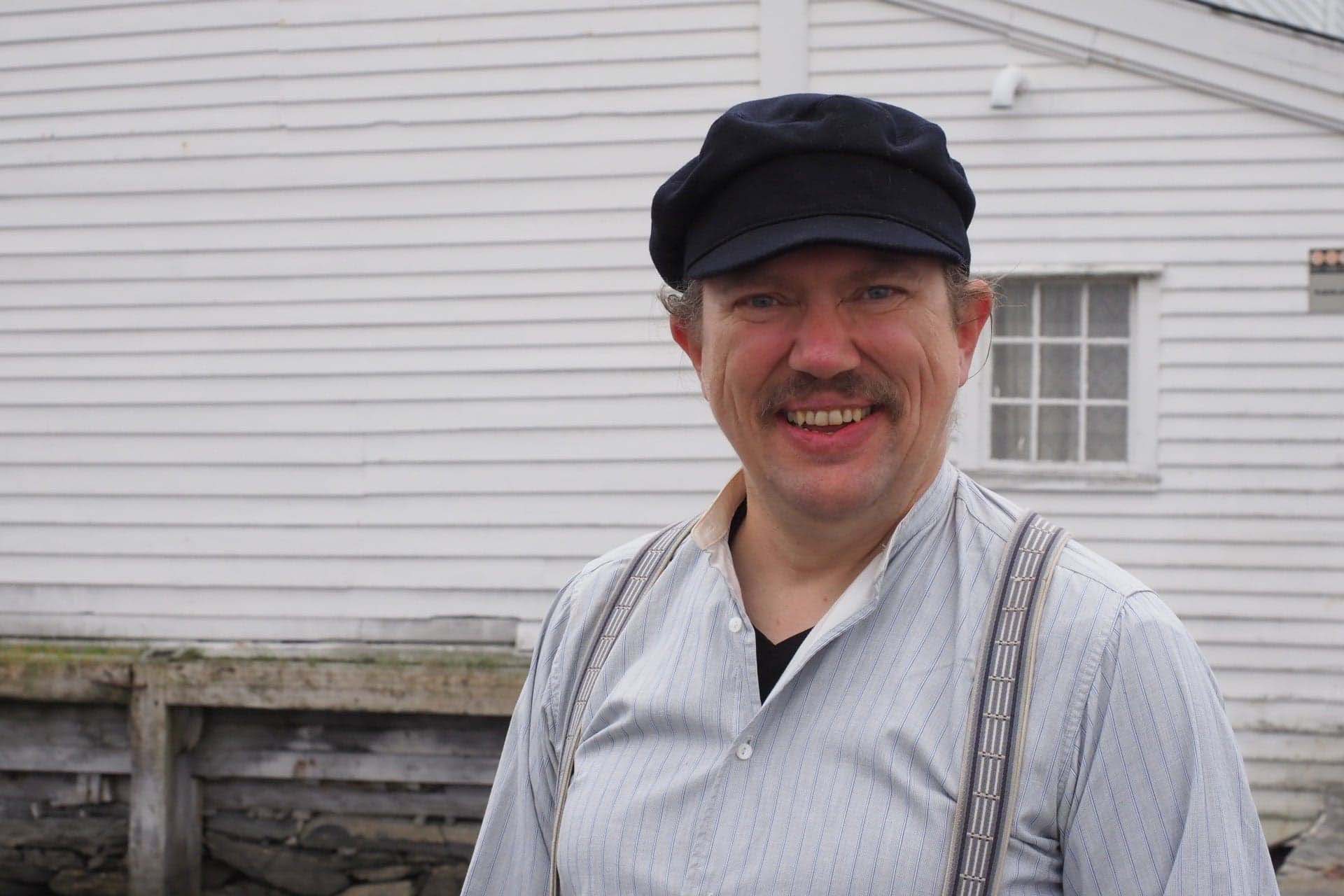 Richard Løwensprung med statistrolle i filmen.